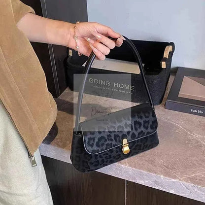 Leopard Print Shoulder Bag