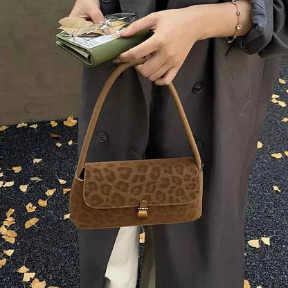 Leopard Print Shoulder Bag