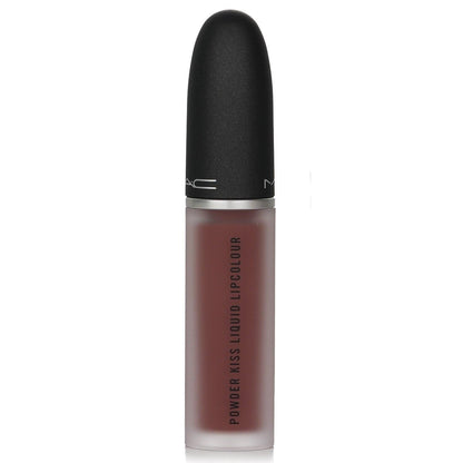 MAC Powder Kiss Liquid Lipcolour Shade 997 Over The Taupe 5ml Matte Finish