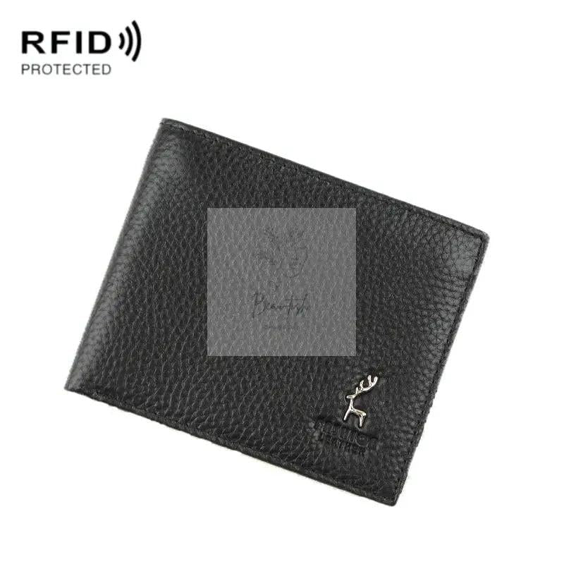 Men Casual Rfid Wallet with Multifunctional Card Holder by Baweisi