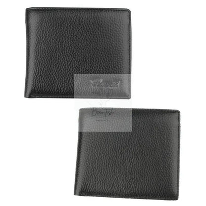 Men Leather Coin Wallet with Rfid Protection