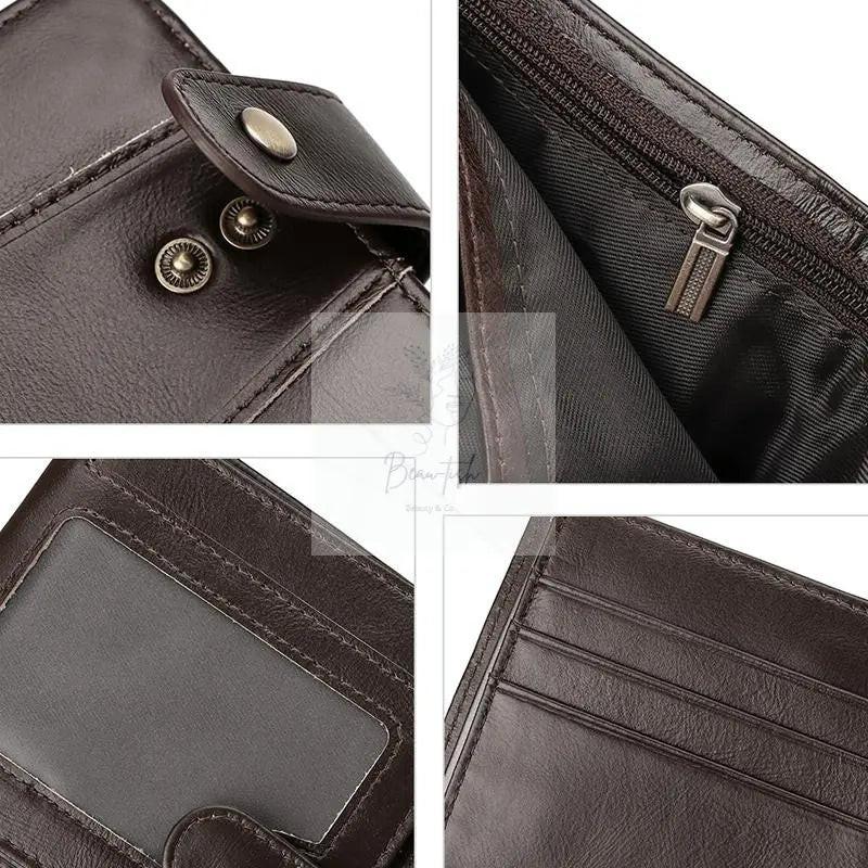 Men Multi-card Anti-magnetic Wallet - Compact Design