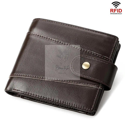 Men Multi-card Anti-magnetic Wallet - Compact Design