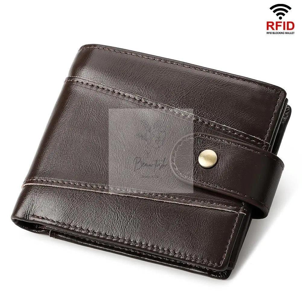 Men Multi-card Anti-magnetic Wallet - Compact Design