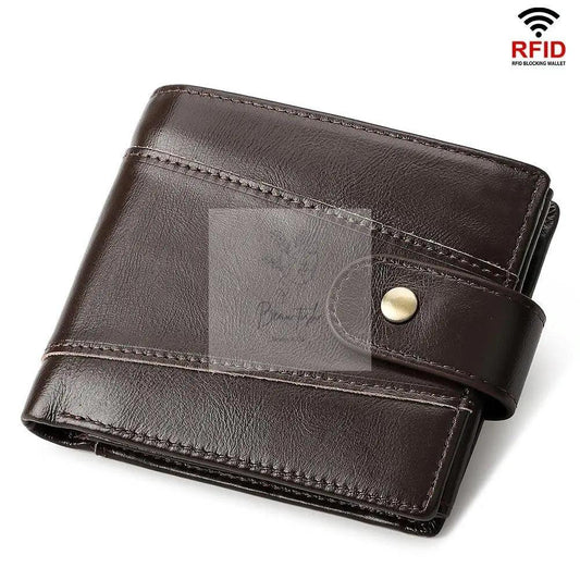 Men Multi-card Anti-magnetic Wallet - Compact Design