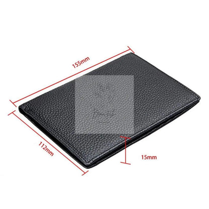 Men Rfid Wallet with Passport Holder - Multi-functional