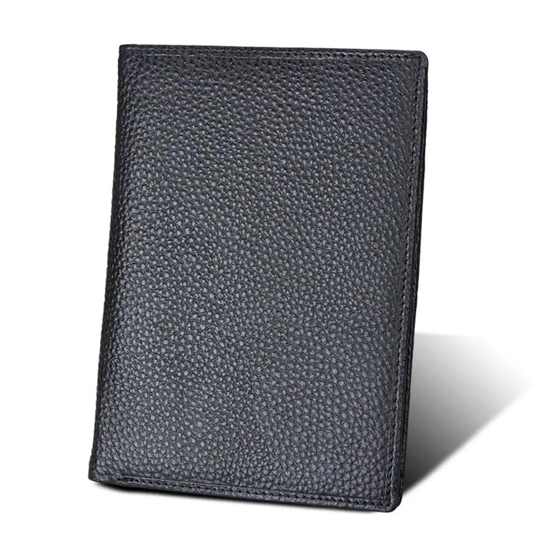 Men Rfid Wallet with Passport Holder - Multi-functional