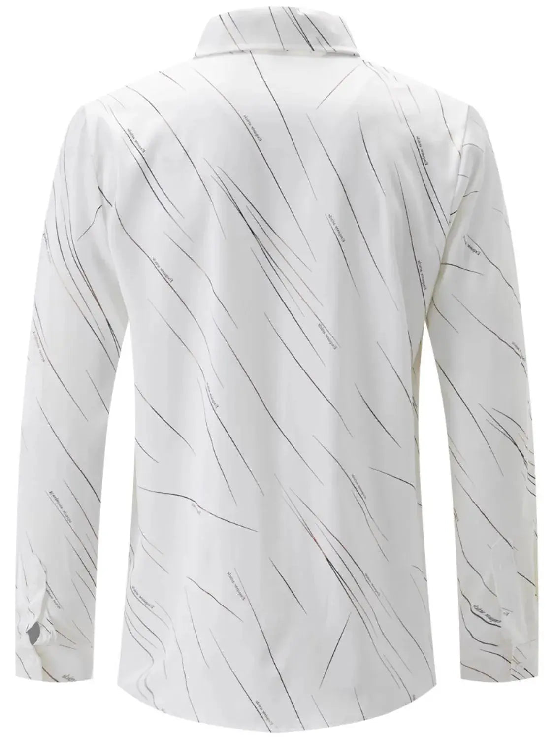 Men's Full Size Button Up Long Sleeve Shirt Plus Size