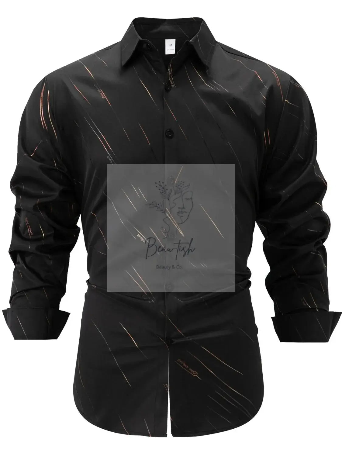 Men's Full Size Button Up Long Sleeve Shirt Plus Size