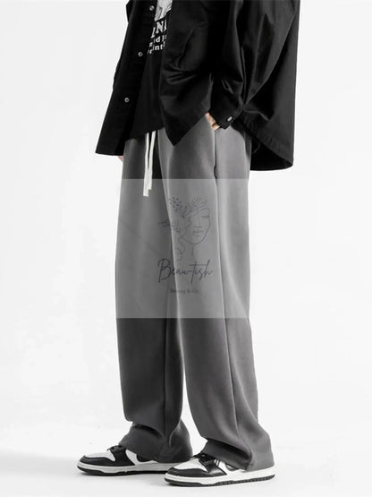 Men's Full Size Casual Loose Fit Sweatpants Plus Size