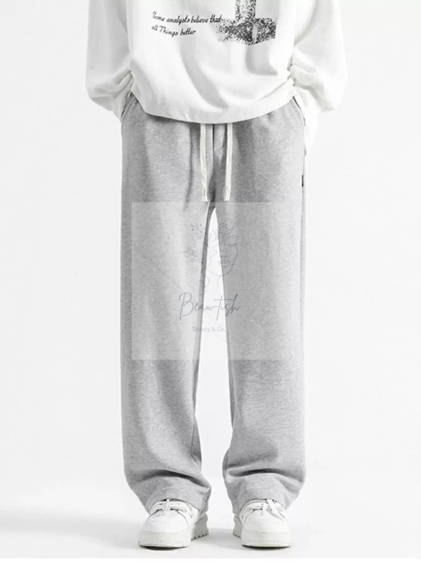 Men's Full Size Casual Loose Fit Sweatpants Plus Size