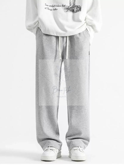 Men's Full Size Casual Loose Fit Sweatpants Plus Size