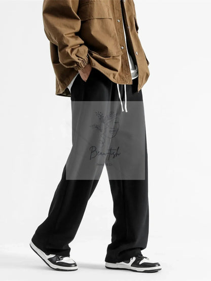 Men's Full Size Casual Loose Fit Sweatpants Plus Size