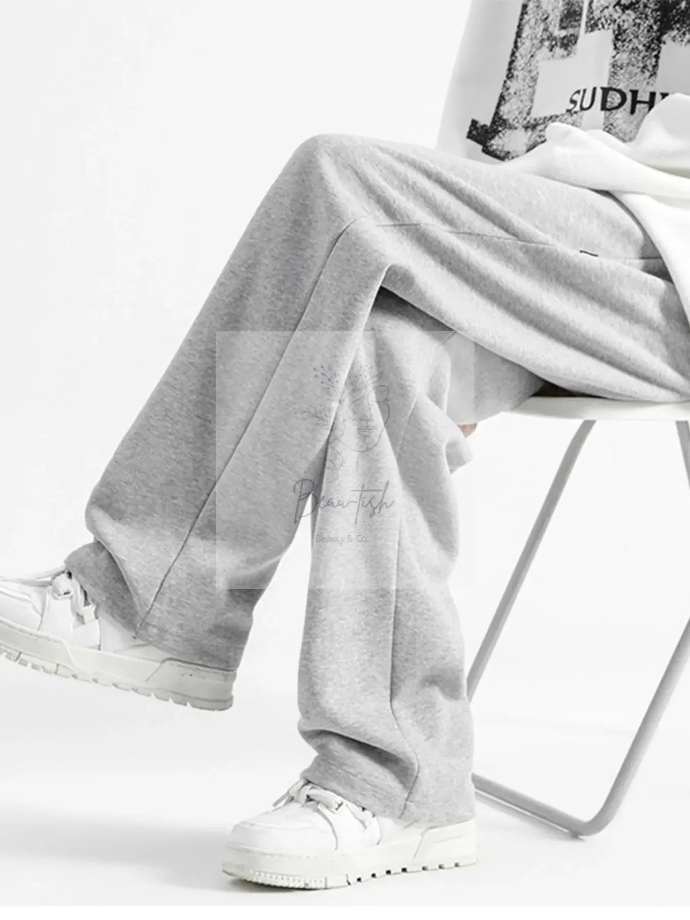 Men's Full Size Casual Loose Fit Sweatpants Plus Size