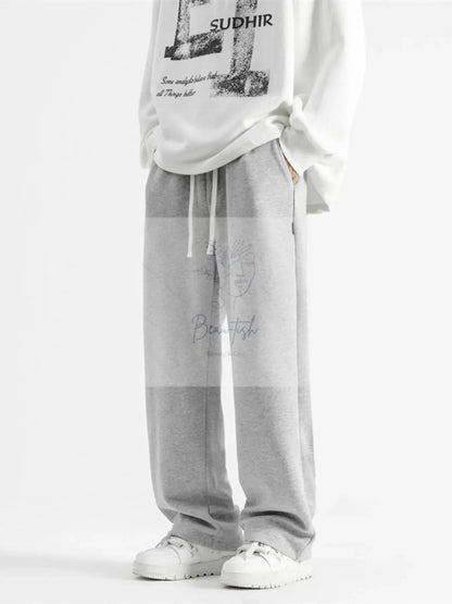 Men's Full Size Casual Loose Fit Sweatpants Plus Size