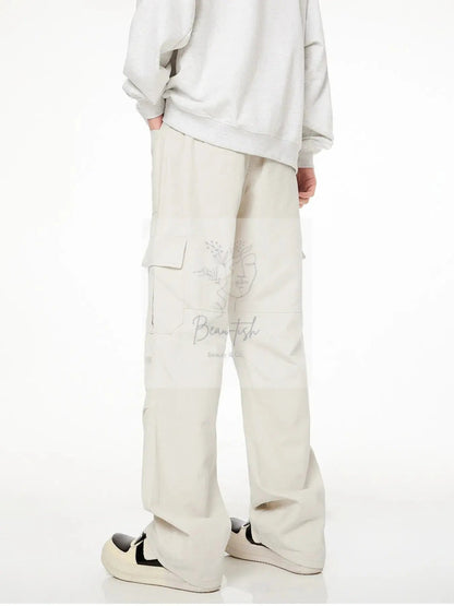 Men's Full Size Loose Fit Cargo Pants Plus Size