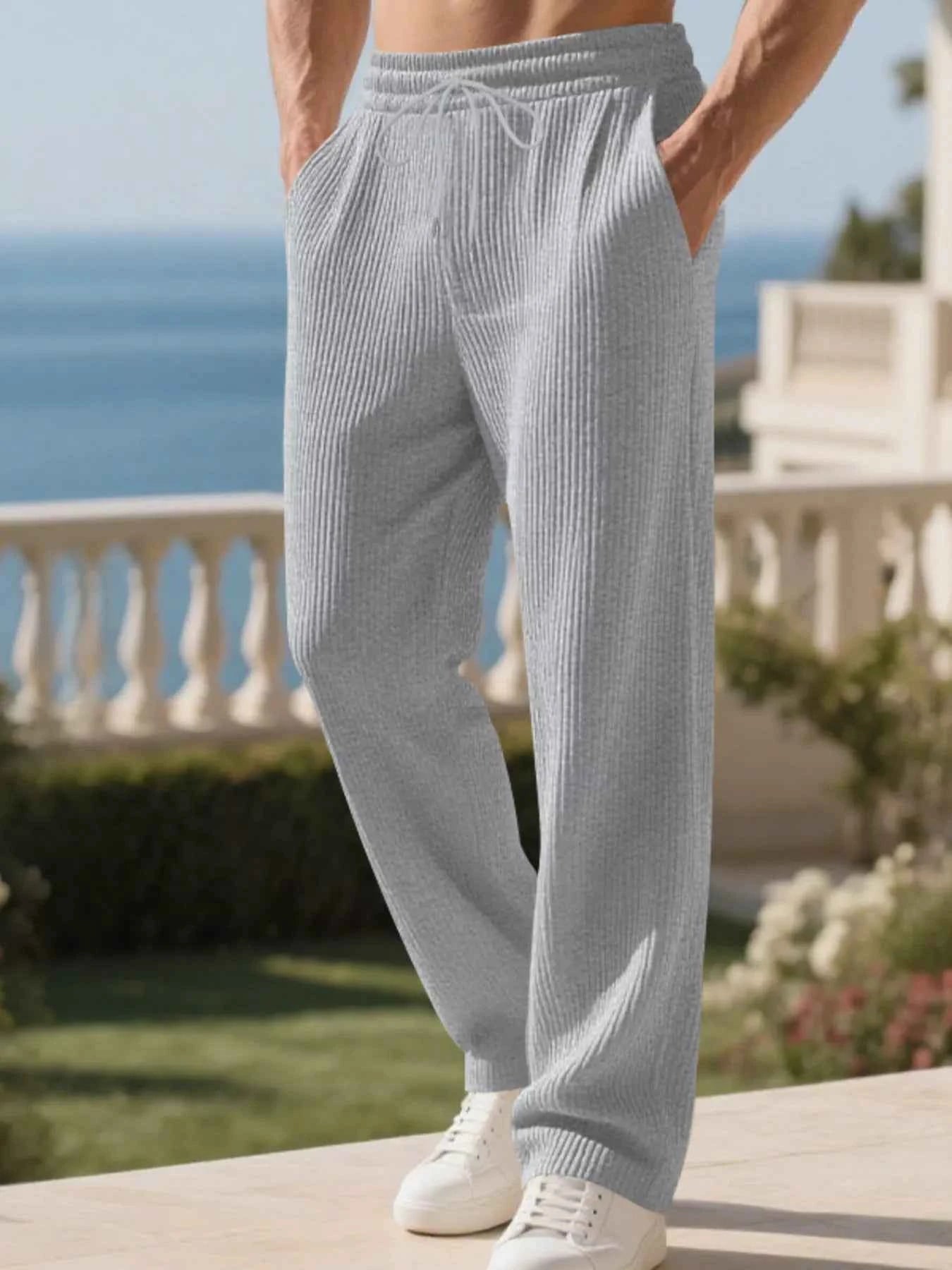 Relaxed Drawstring Pants