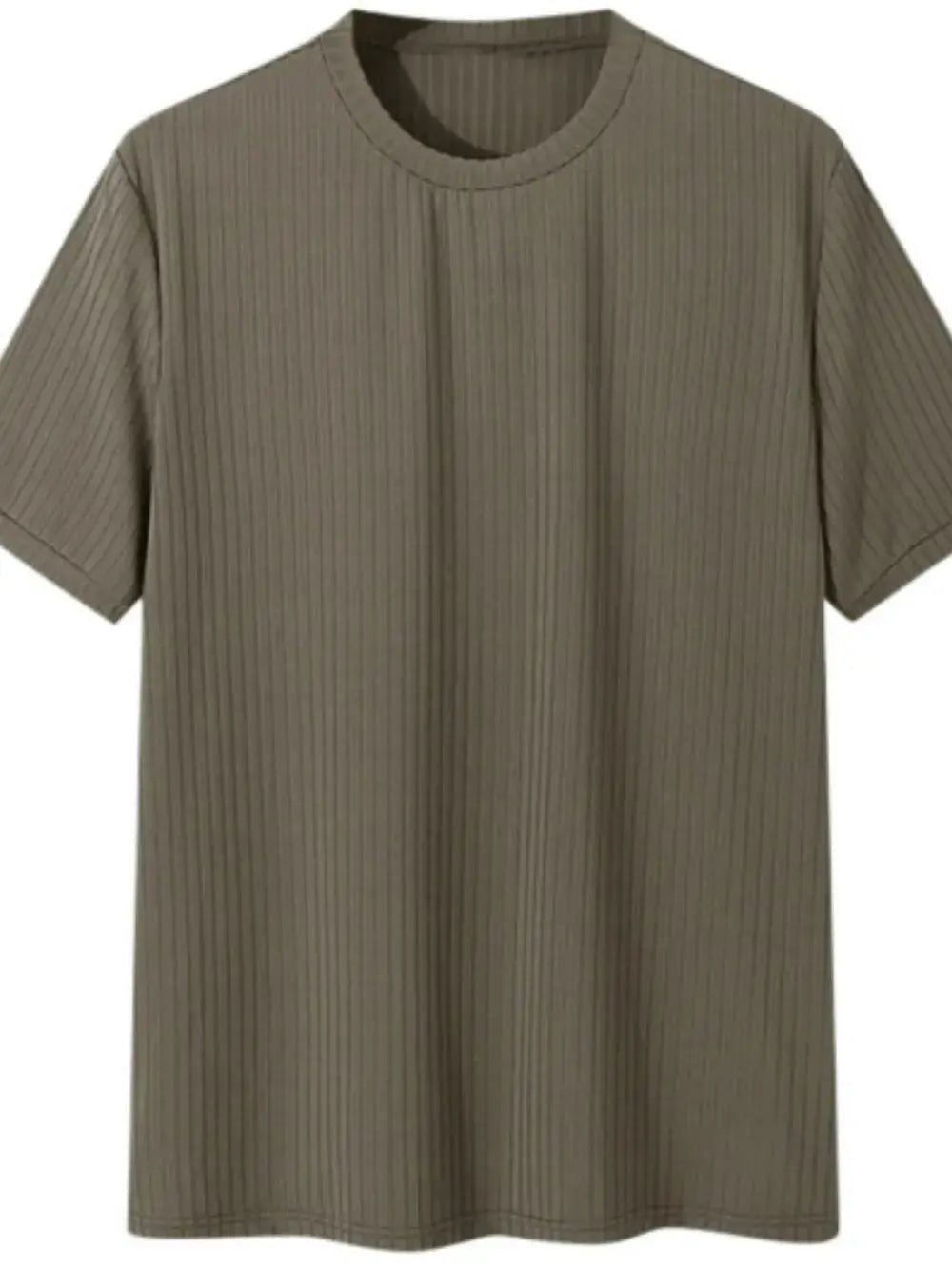 Men's Full Size Round Neck Short Sleeve T-Shirt Plus Size