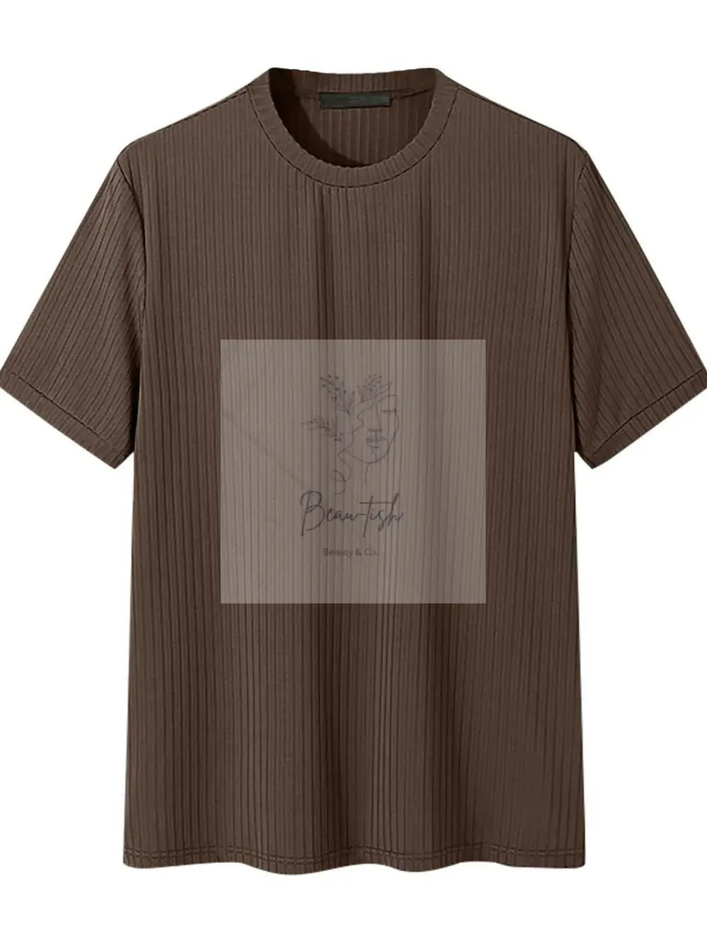 Men's Full Size Round Neck Short Sleeve T-Shirt Plus Size