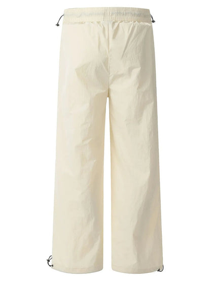 Men's Lightweight Wide - Leg Drawstring Pants