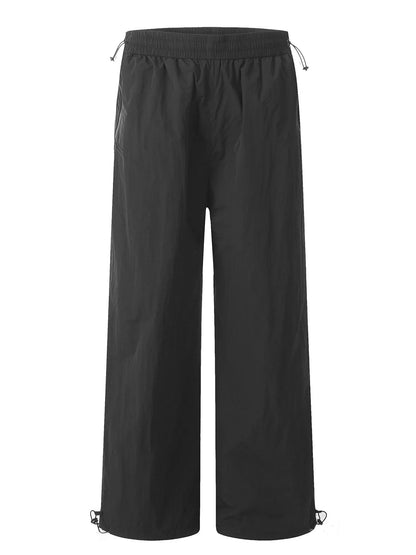 Men's Lightweight Wide - Leg Drawstring Pants