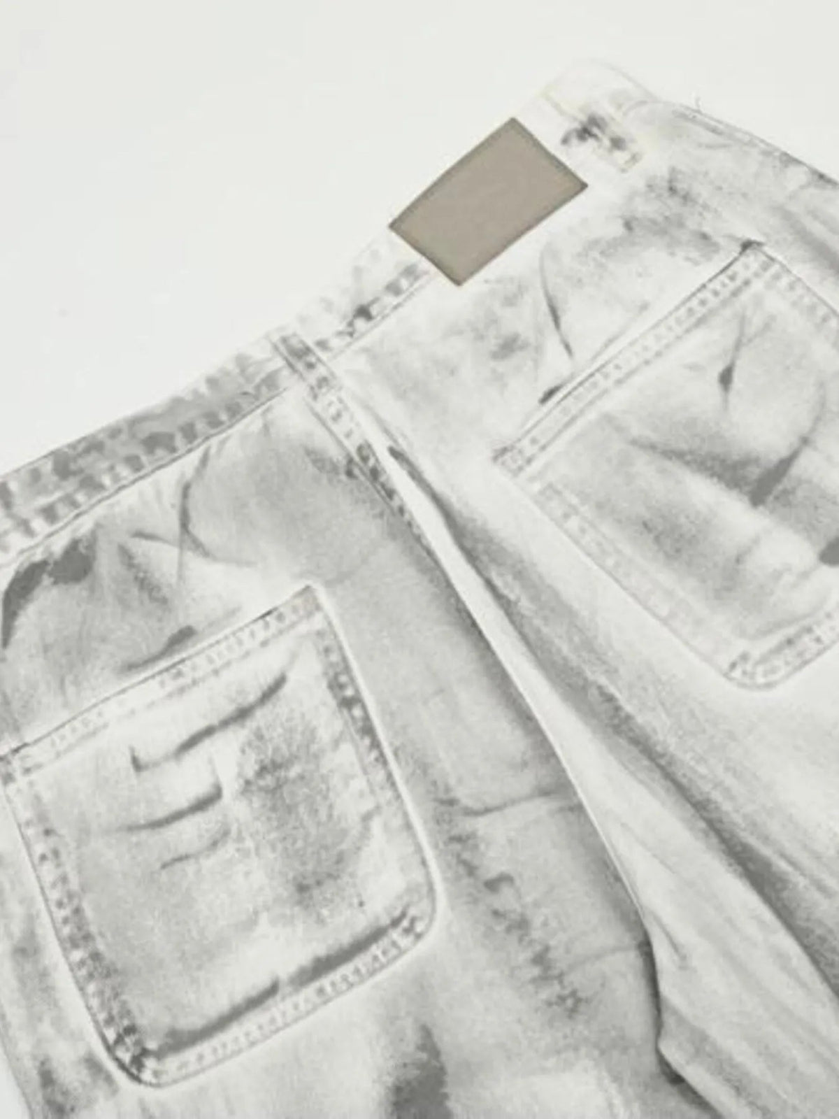 Men's Multi-Pocket Cargo Denim Jeans