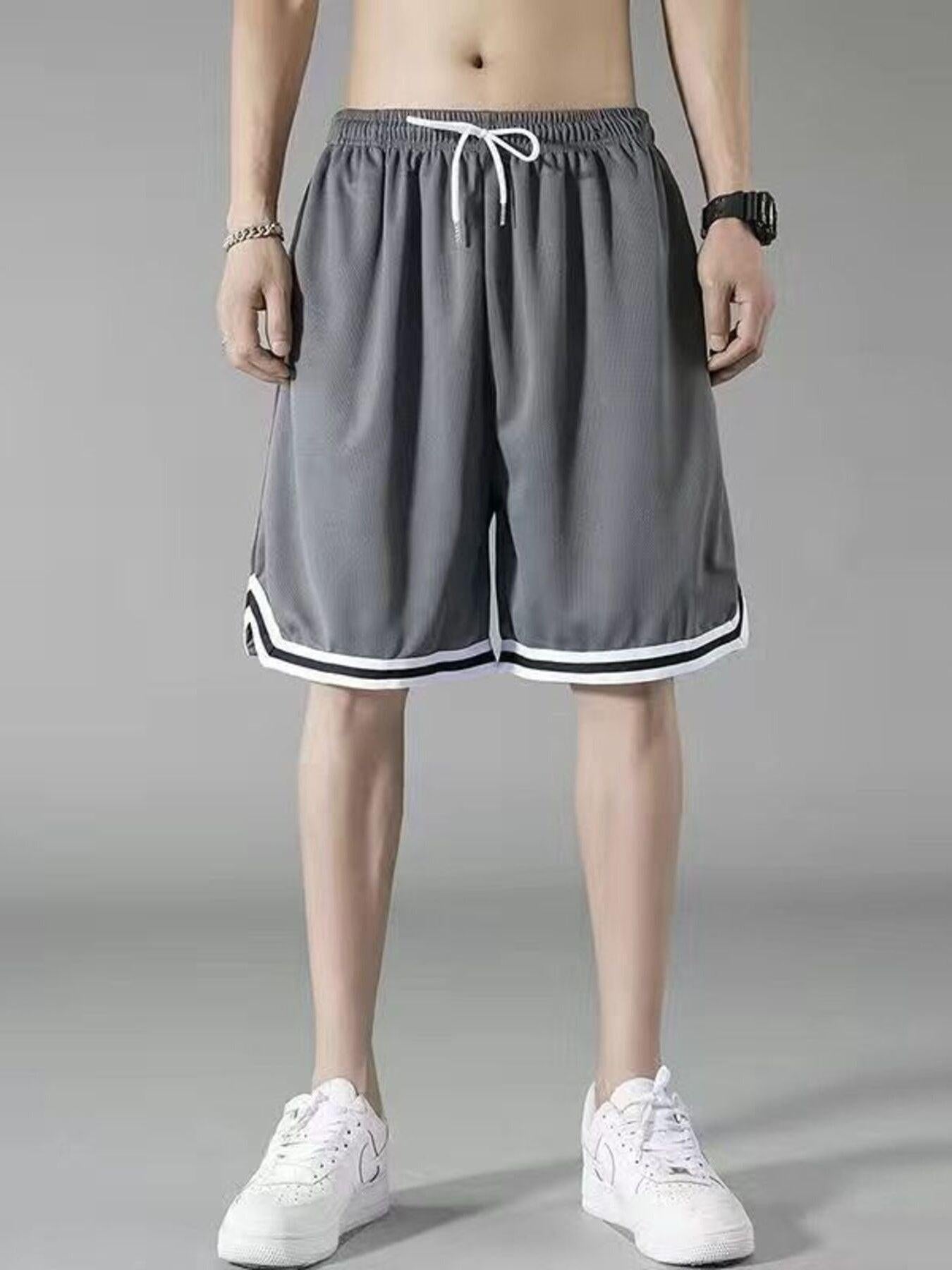 Men's Plus Size Drawstring Shorts