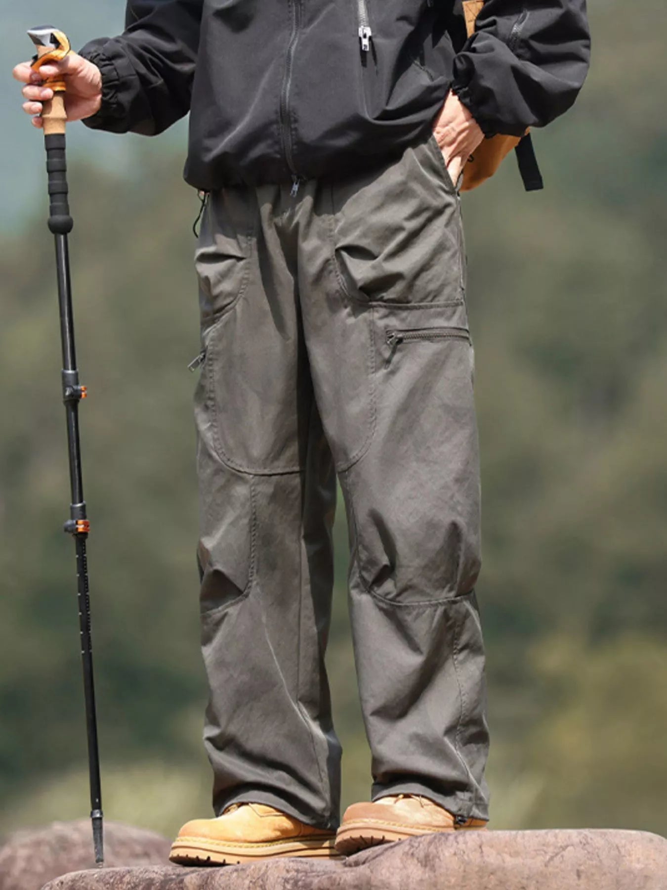 Men's Plus Size Relaxed Fit Cargo Pants
