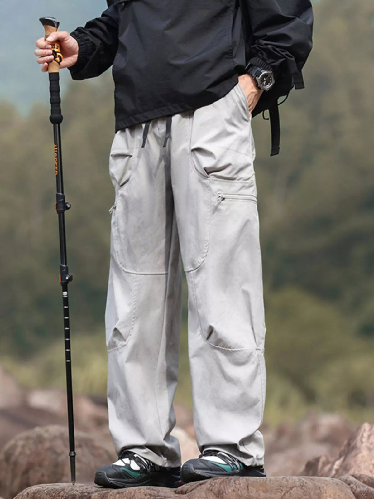 Men's Plus Size Relaxed Fit Cargo Pants