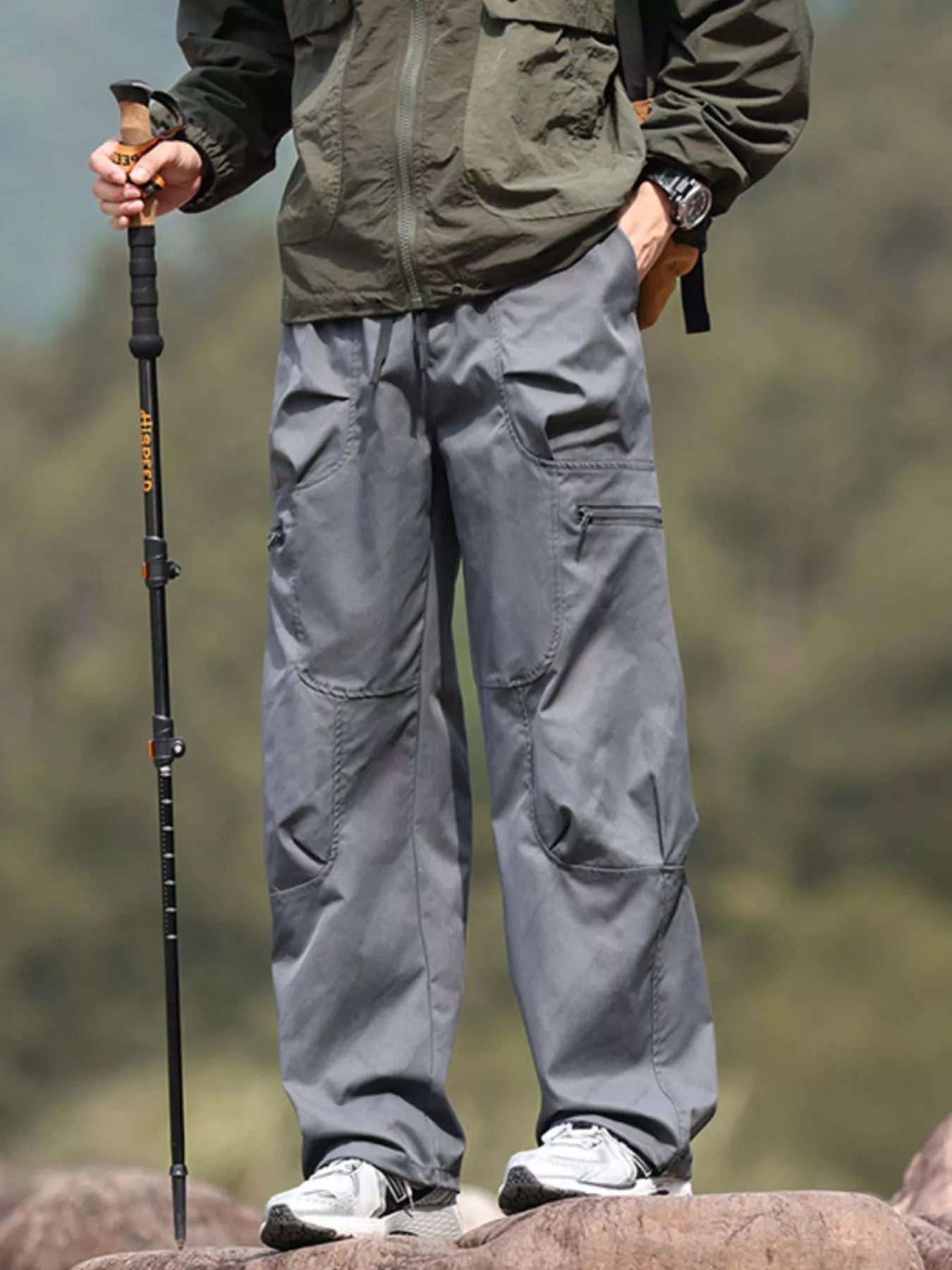 Men's Plus Size Relaxed Fit Cargo Pants