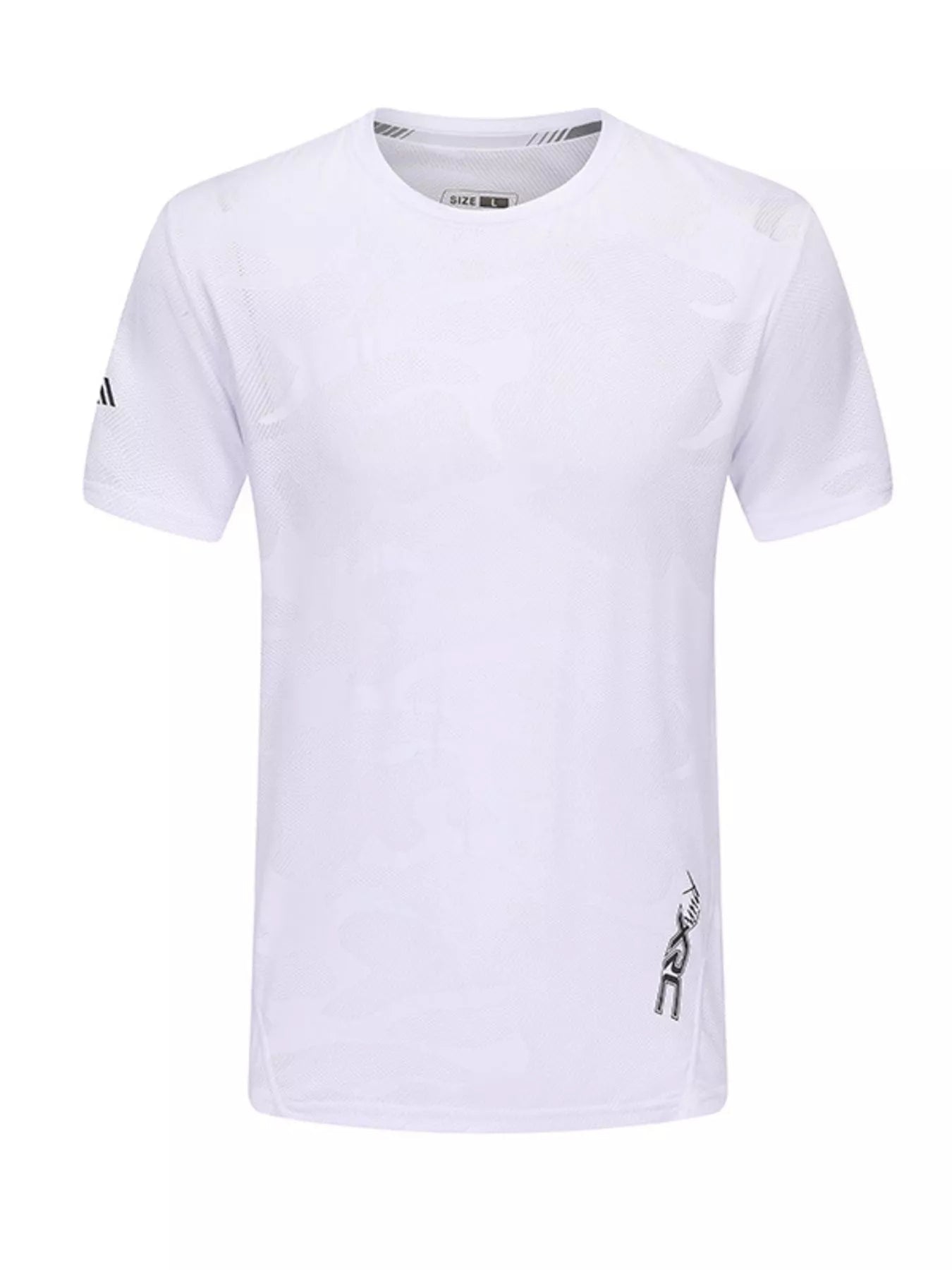 Men's Round Neck Short Sleeve Active T-Shirt