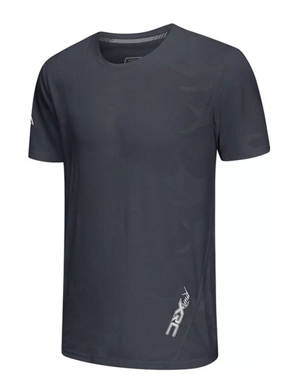 Men's Round Neck Short Sleeve Active T-Shirt