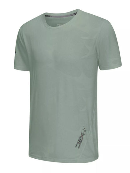 Men's Round Neck Short Sleeve Active T-Shirt