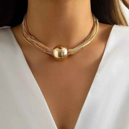 Multi Layered Adjustable Necklace