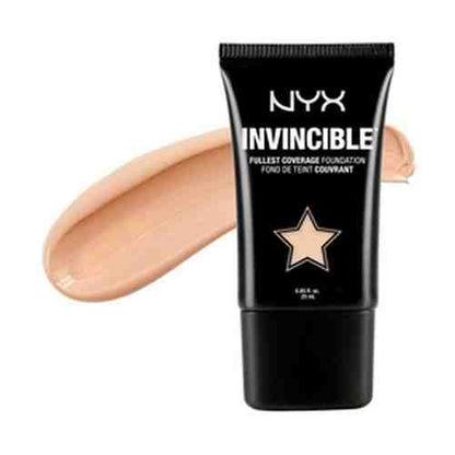 NYX Invincible Fullest Coverage Foundation 0.85 fl oz