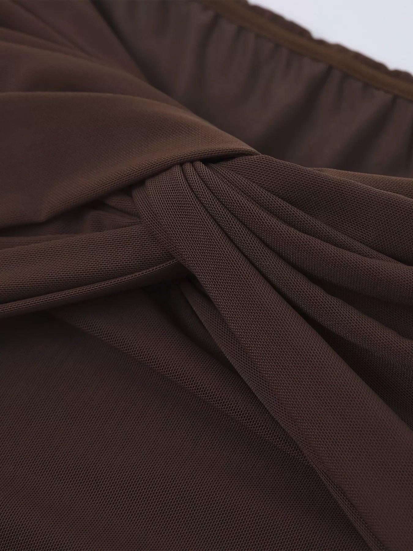 Off - Shoulder Ruched Maxi Dress