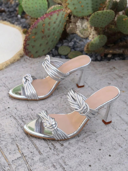 Open Toe High Heel Sandals