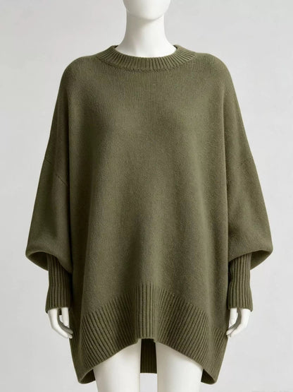 Oversized Batwing Sleeve Sweater