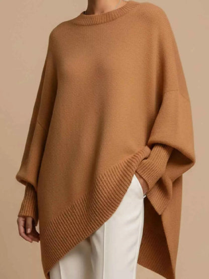 Oversized Batwing Sleeve Sweater