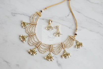 Pearl Beads Necklace Set