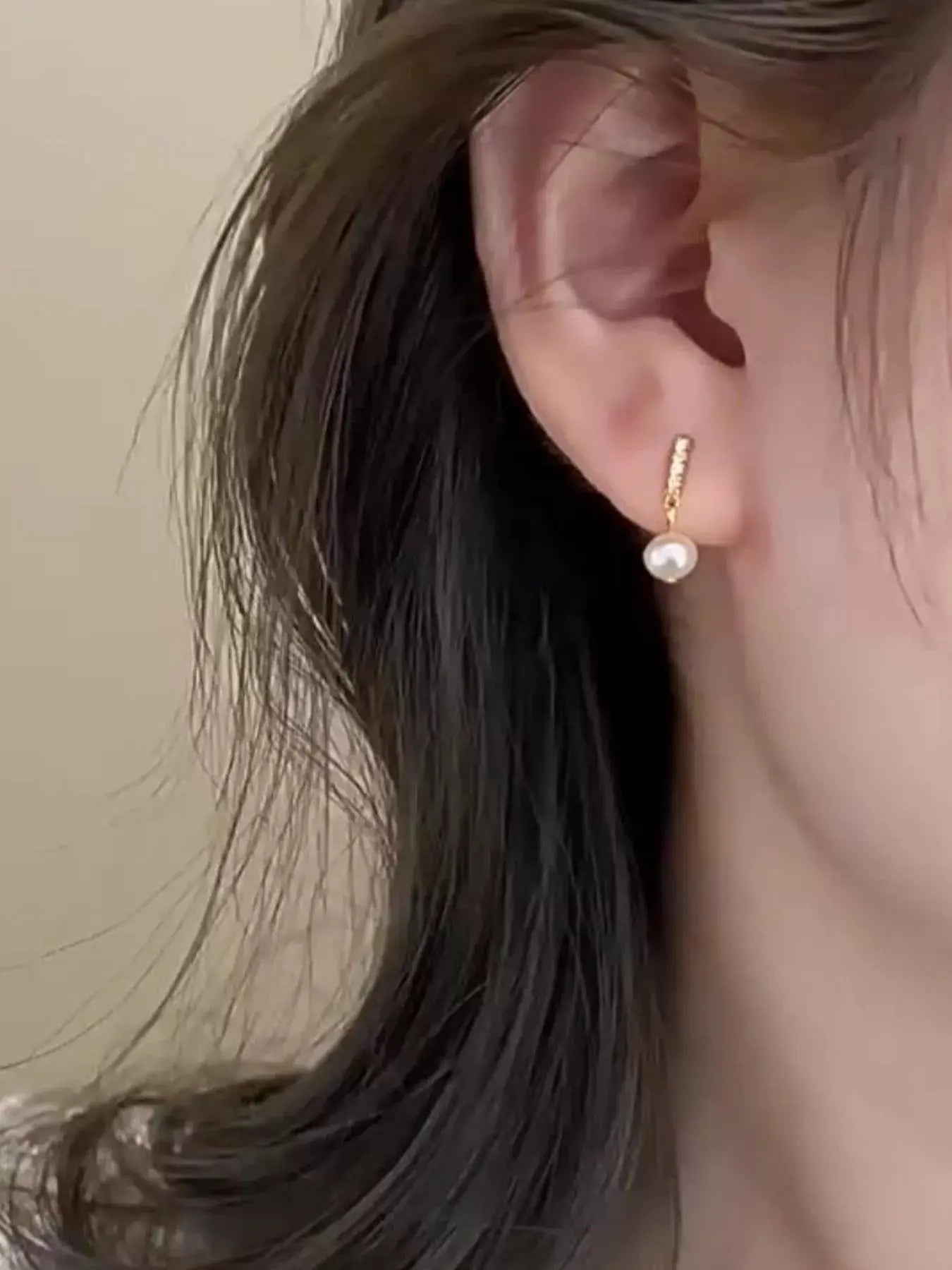 Pearl Drop Earrings