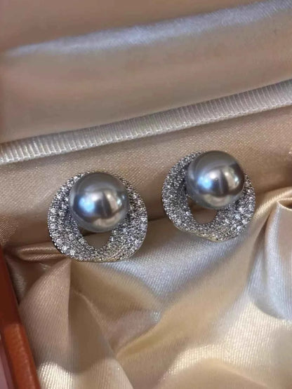 Pearl Stud Earrings