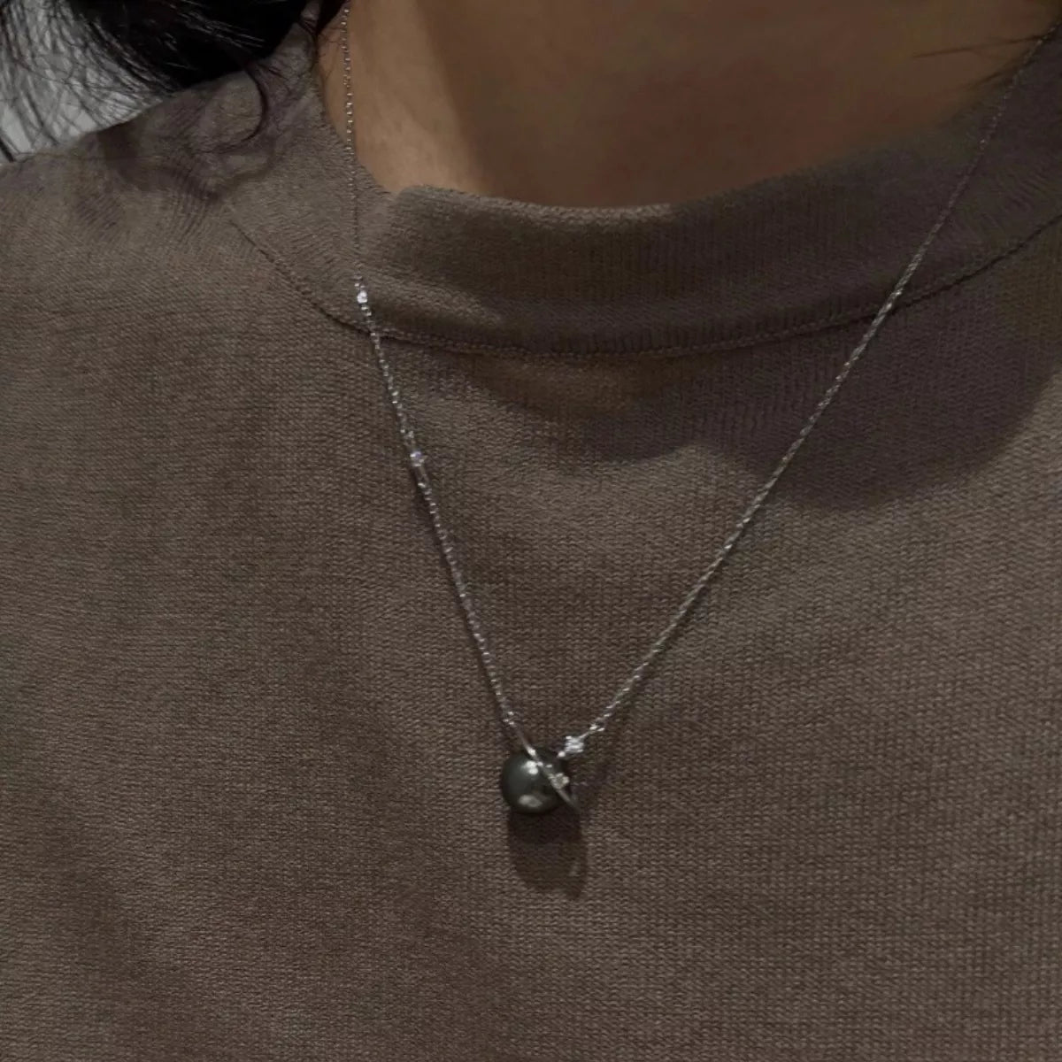 Sterling Silver Pearl Pendant