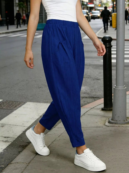 Plus Size Pocket Harem Pants