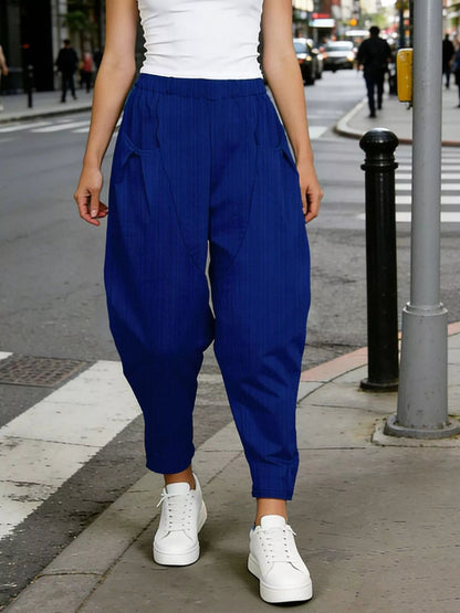 Plus Size Pocket Harem Pants