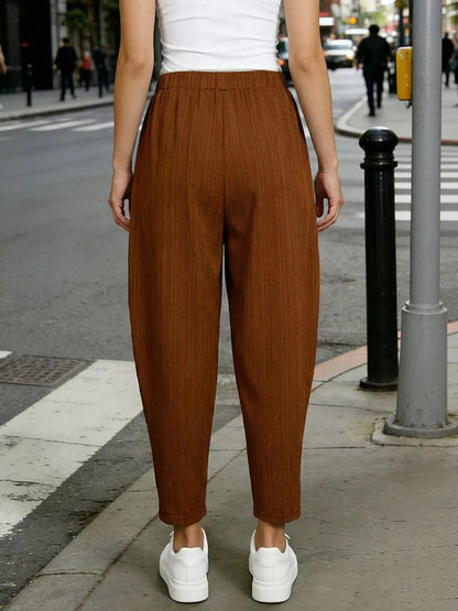 Plus Size Pocket Harem Pants