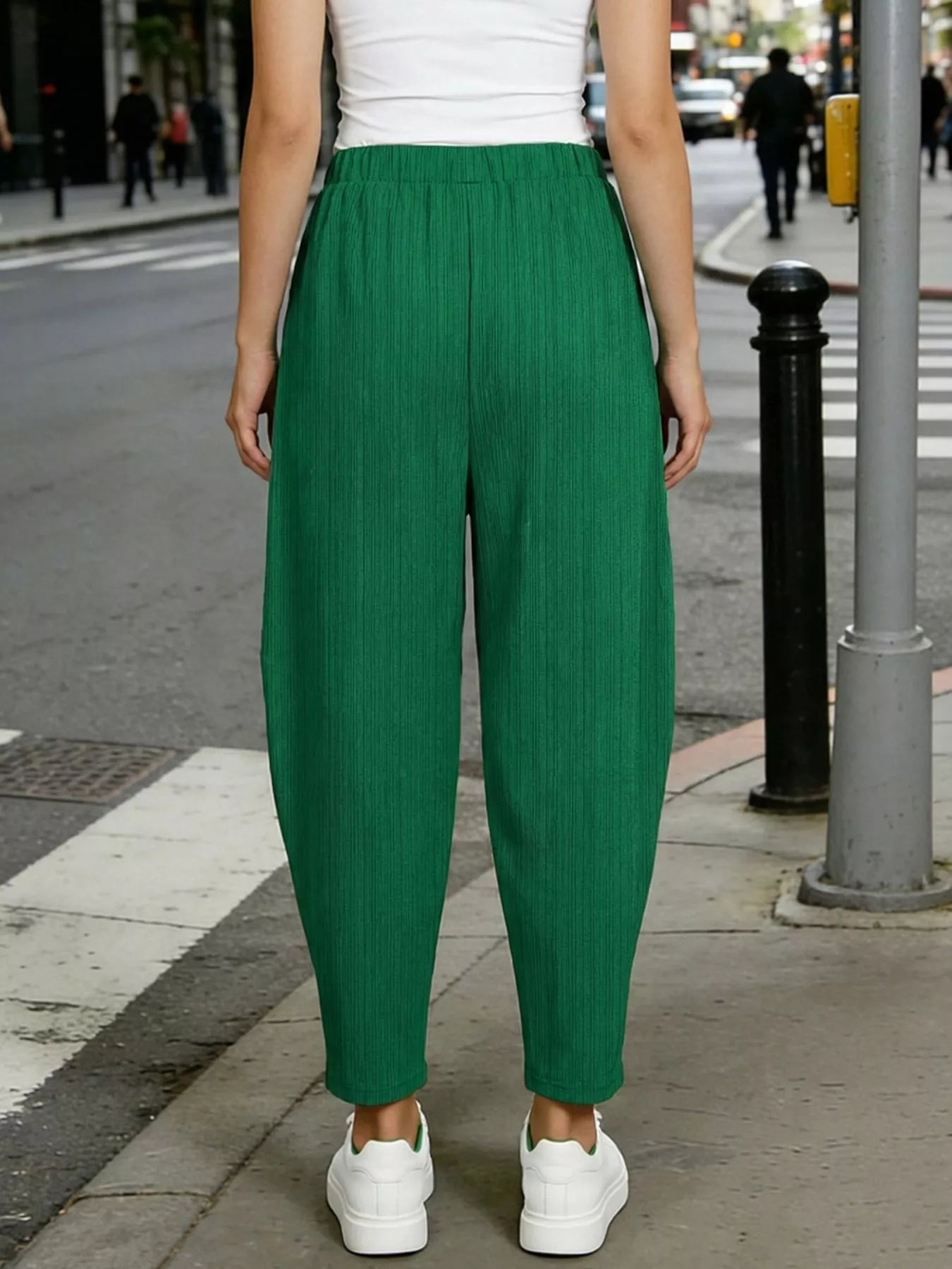 Plus Size Pocket Harem Pants