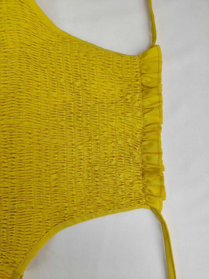 Smocked Plus Maxi Dress
