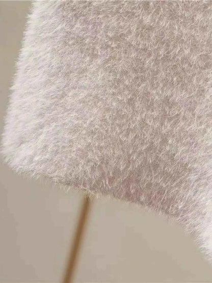 Plush Knit Mini Skirt