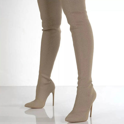 Point Toe Stiletto Boots